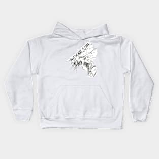 Save the Bees, Please! Kids Hoodie